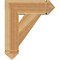 Ekena Millwork Traditional Arts & Crafts Rough Sawn Bracket, Western Red Cedar, 6"W x 22"D x 26"H BKT06X22X26TRA03RWR - alternate 3